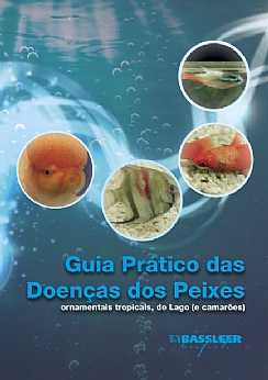 Portuguese cover of the book The Practical guide to fish diseases
